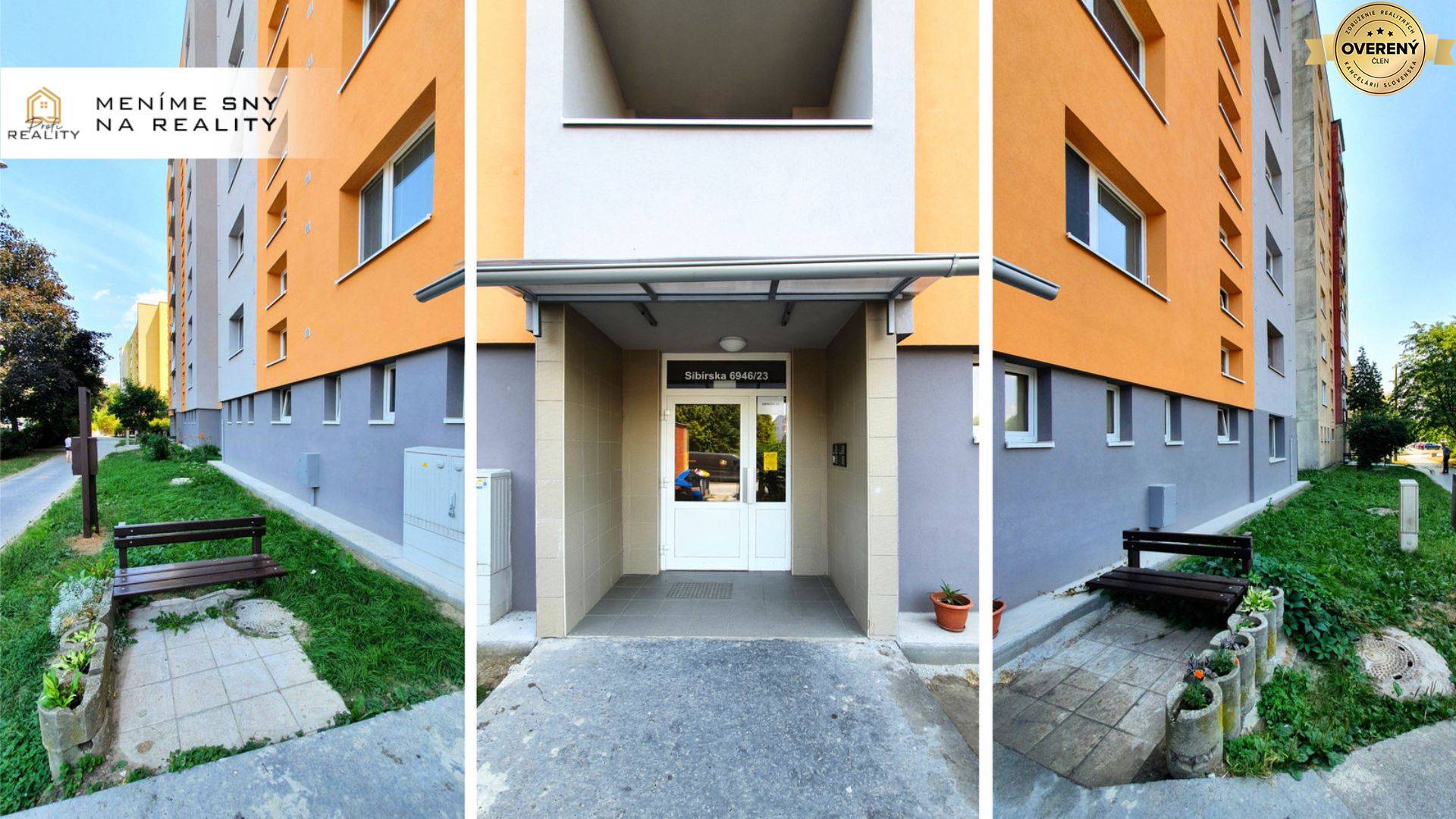 PREDANÝ | 3i byt, 75 m² (+3,5 m² Loggia), 3/8p. Sibírska
