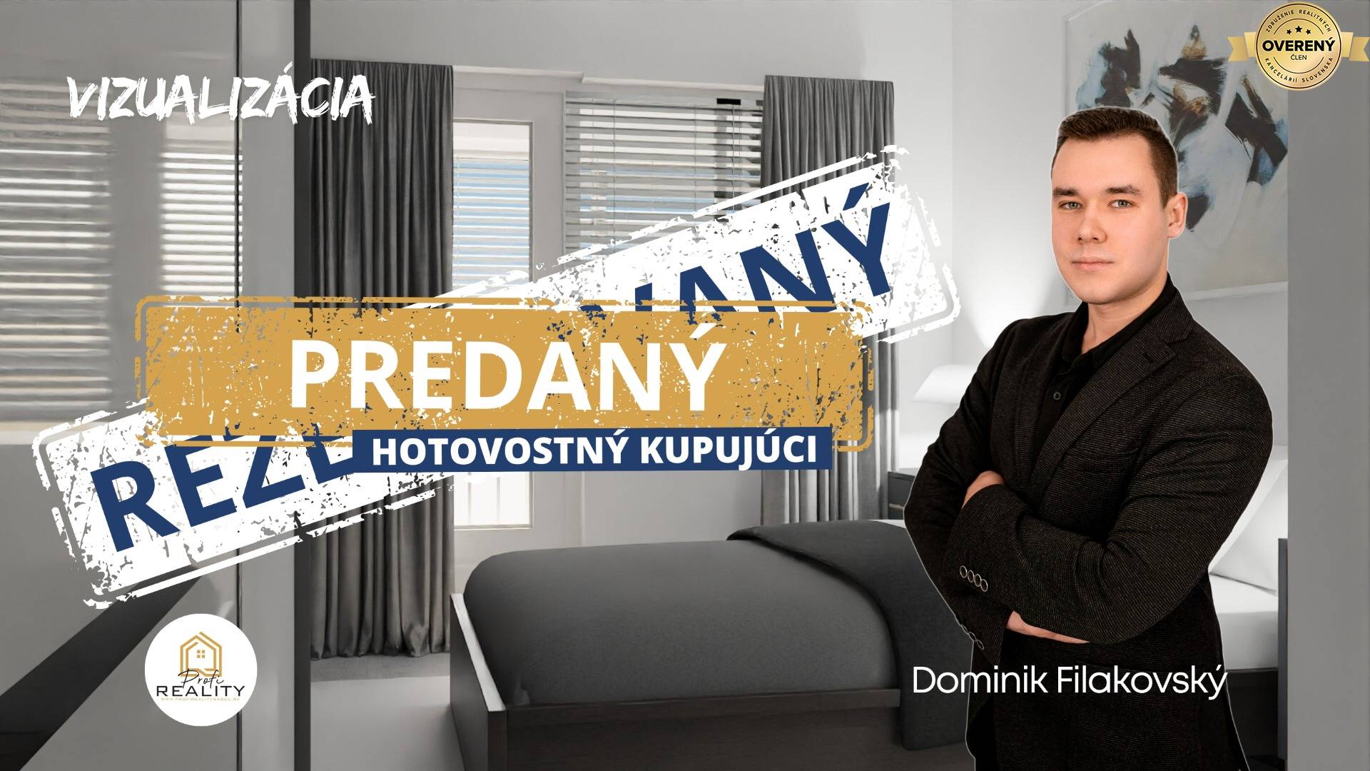 PREDANÉ - 1,5-izbový byt 40 m² + loggia 6 m² v Moldave n/B