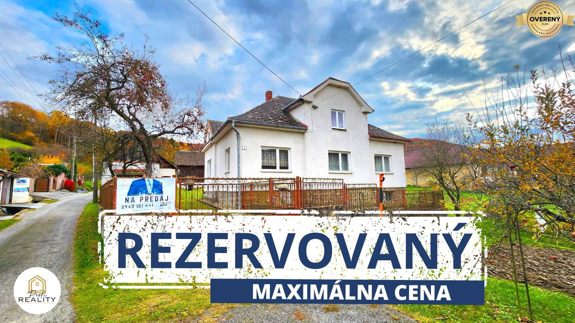 REZERVOVANÝ - Rodinný dom v Bajerove - Váš nový domov v srdci prírody